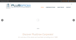 Desktop Screenshot of plusgrow.org