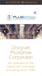 Mobile Screenshot of plusgrow.org